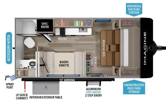 2026 Grand Design Imagine AIM 15RBA