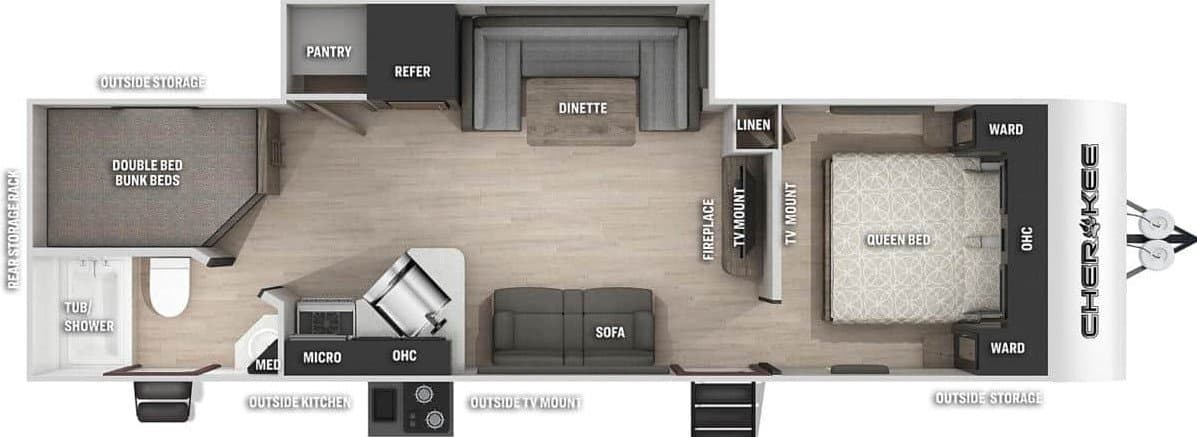 2022 Forest River 2022 Forest River Cherokee Grey Wolf - image 1