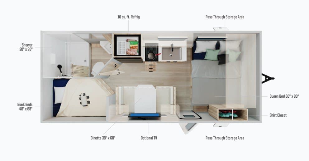 2026 Winnebago Access 18DBH