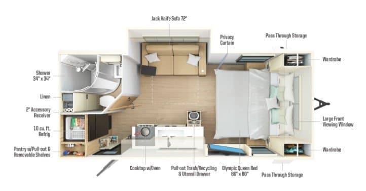 2026 Winnebago Thrive 18FBS