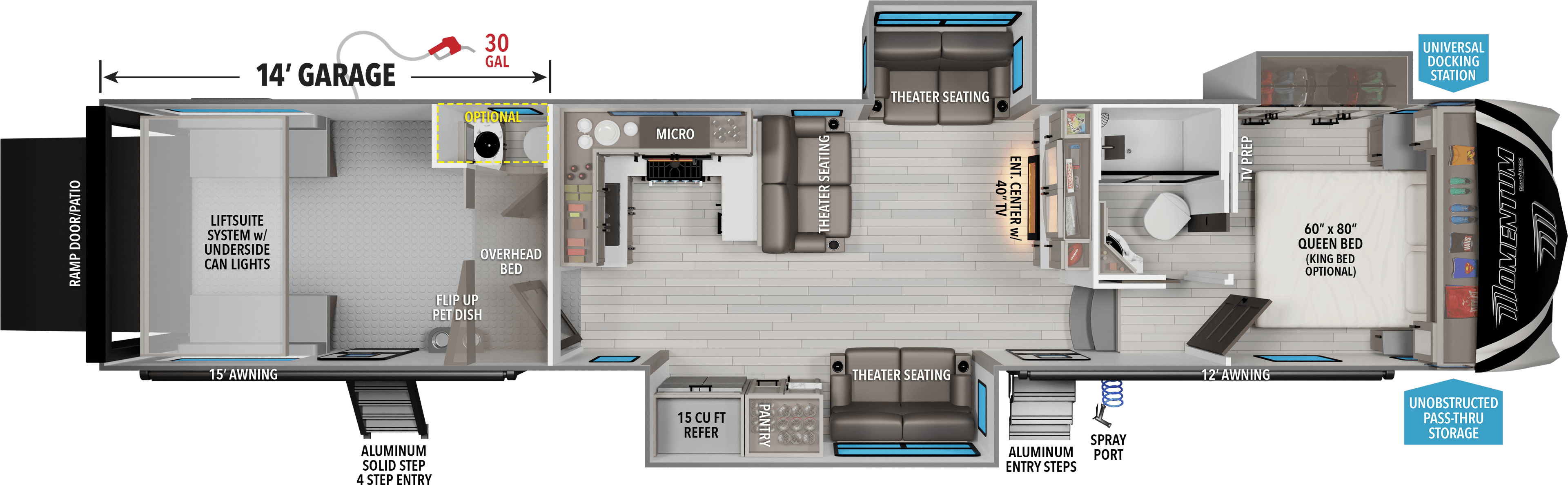 2025 Grand Design 2025 Grand Design Momentum G-Class - thumbnail 2