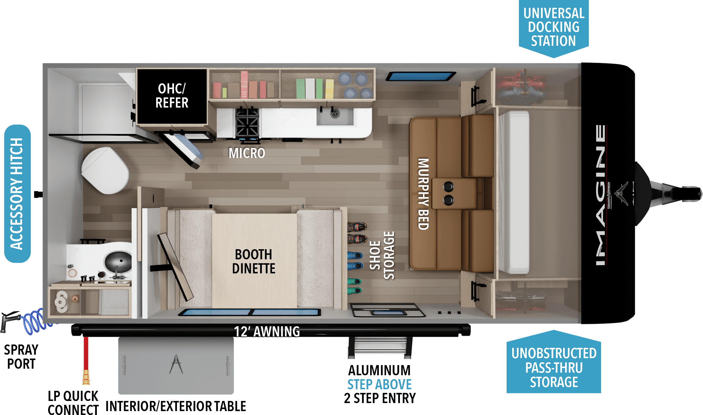 2026 Grand Design 2026 Grand Design Imagine AIM - thumbnail 2