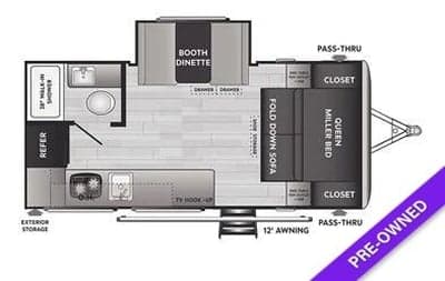 2021 Keystone Springdale 1740RK